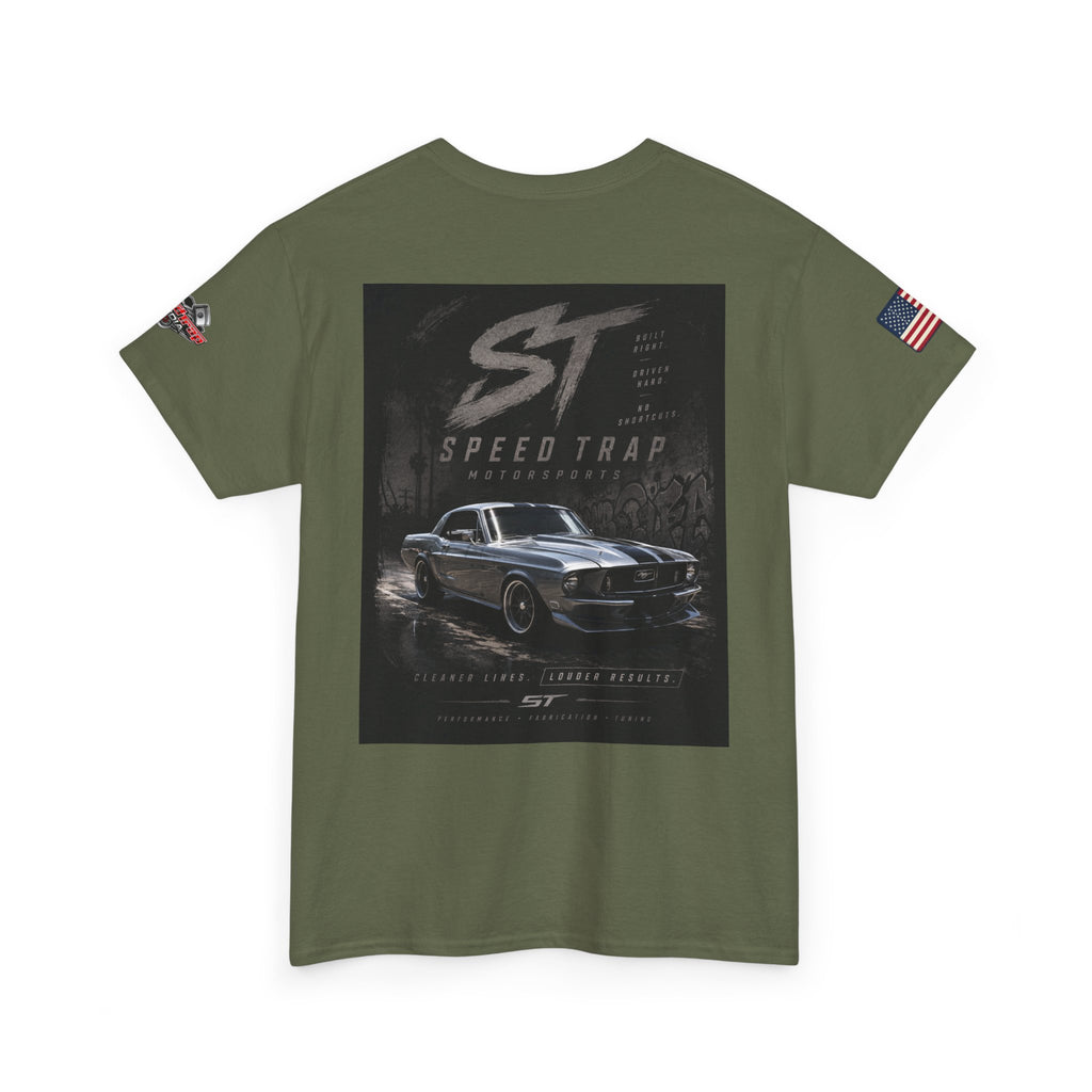 Speed Trap Retro Muscle Car Tee — Vintage Racing Graphic T-Shirt