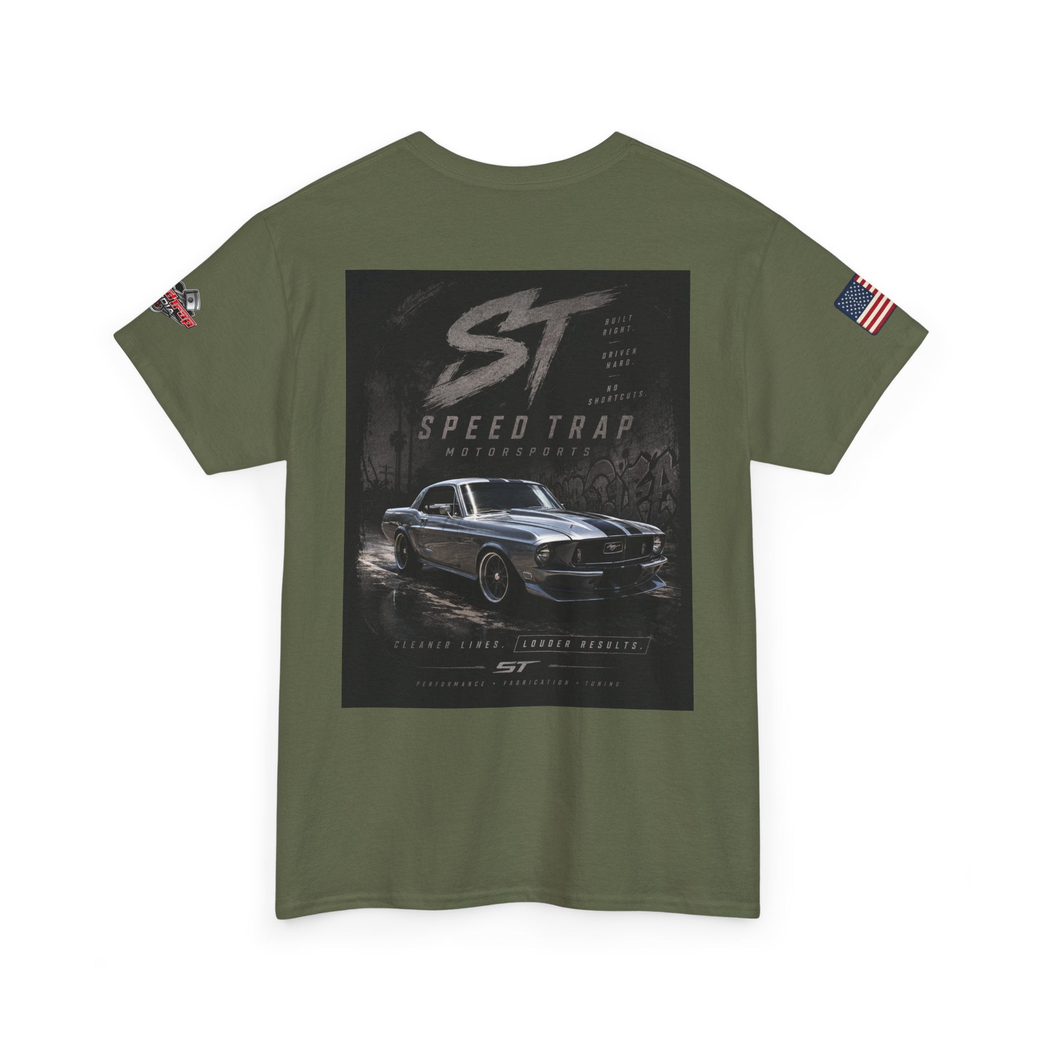 Speed Trap Retro Muscle Car Tee — Vintage Racing Graphic T-Shirt