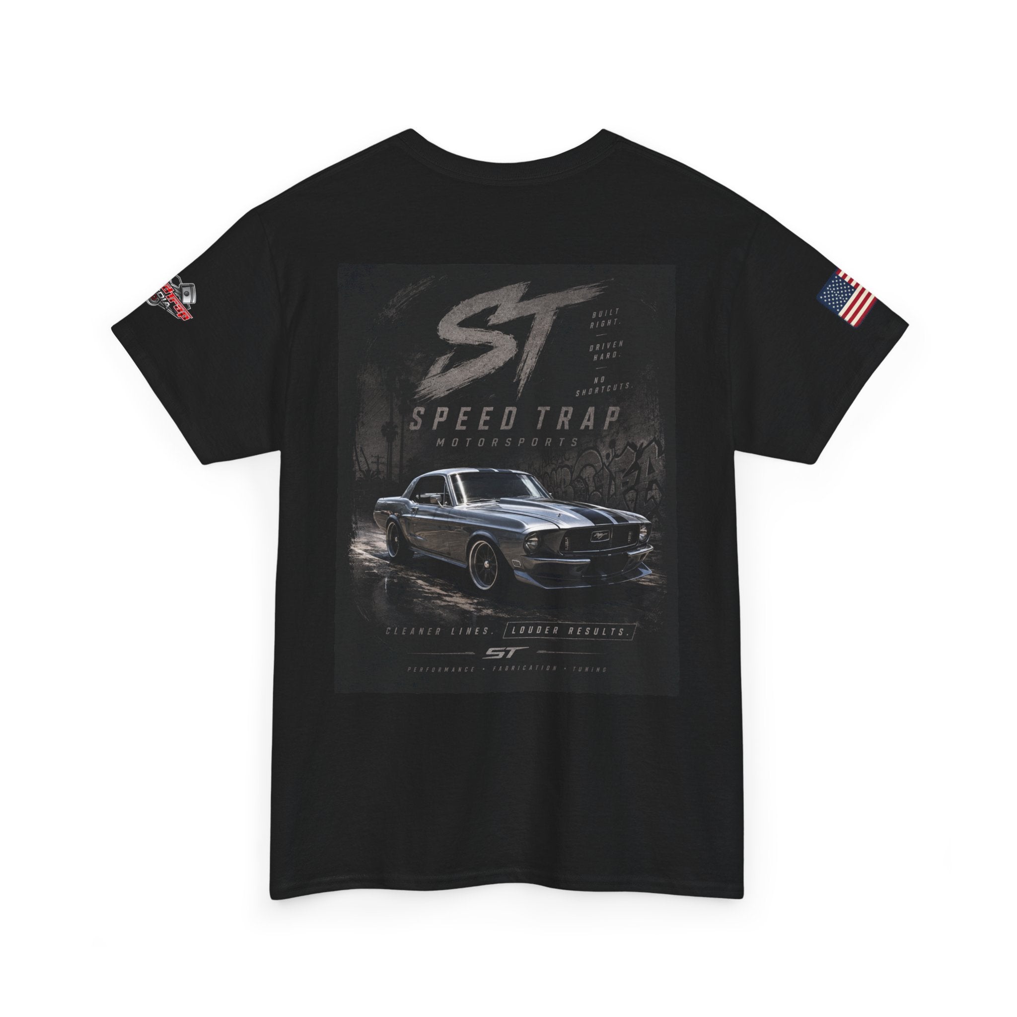 Speed Trap Retro Muscle Car Tee — Vintage Racing Graphic T-Shirt