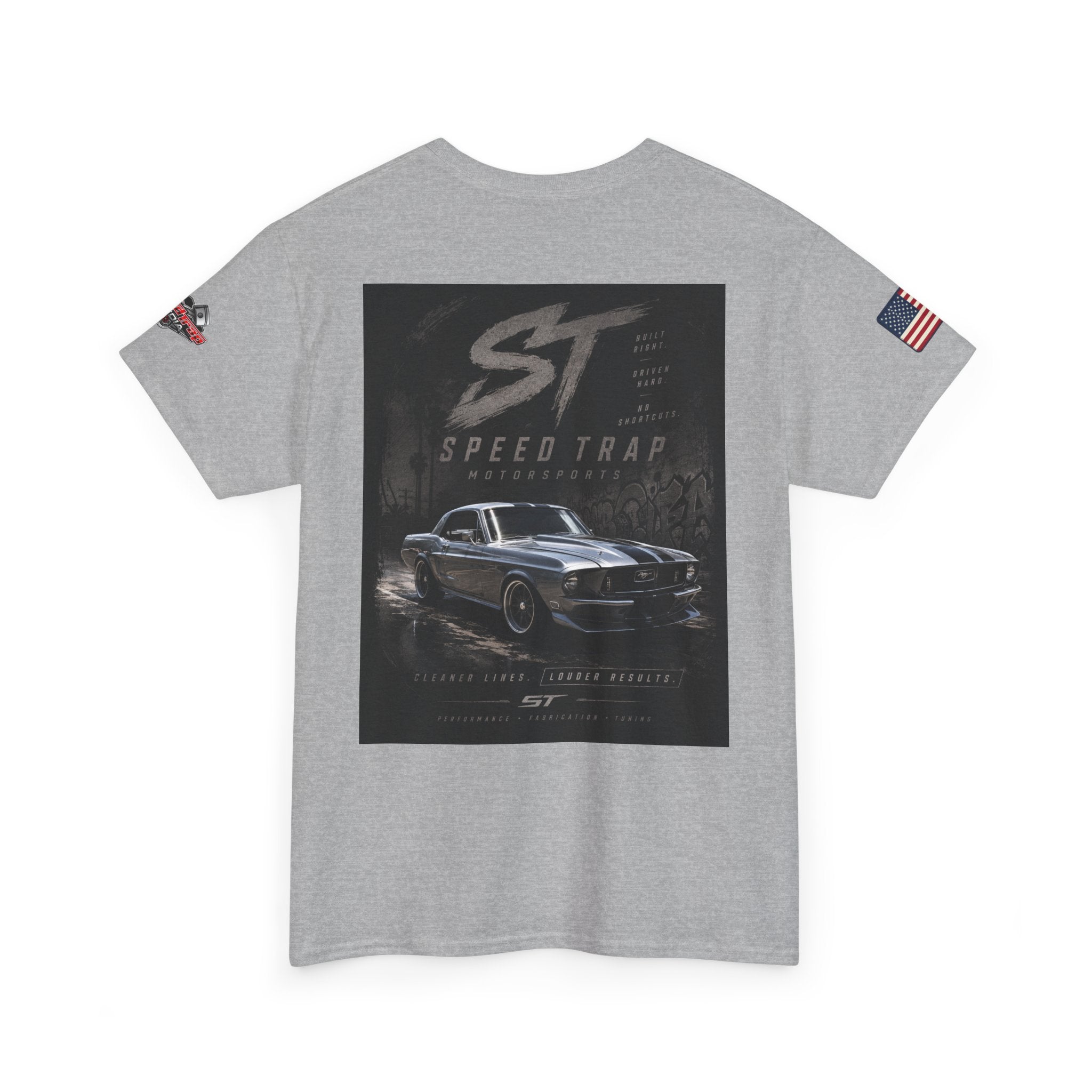 Speed Trap Retro Muscle Car Tee — Vintage Racing Graphic T-Shirt