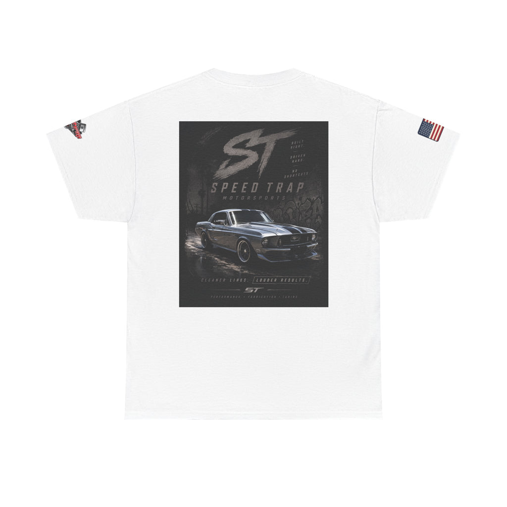 Speed Trap Retro Muscle Car Tee — Vintage Racing Graphic T-Shirt