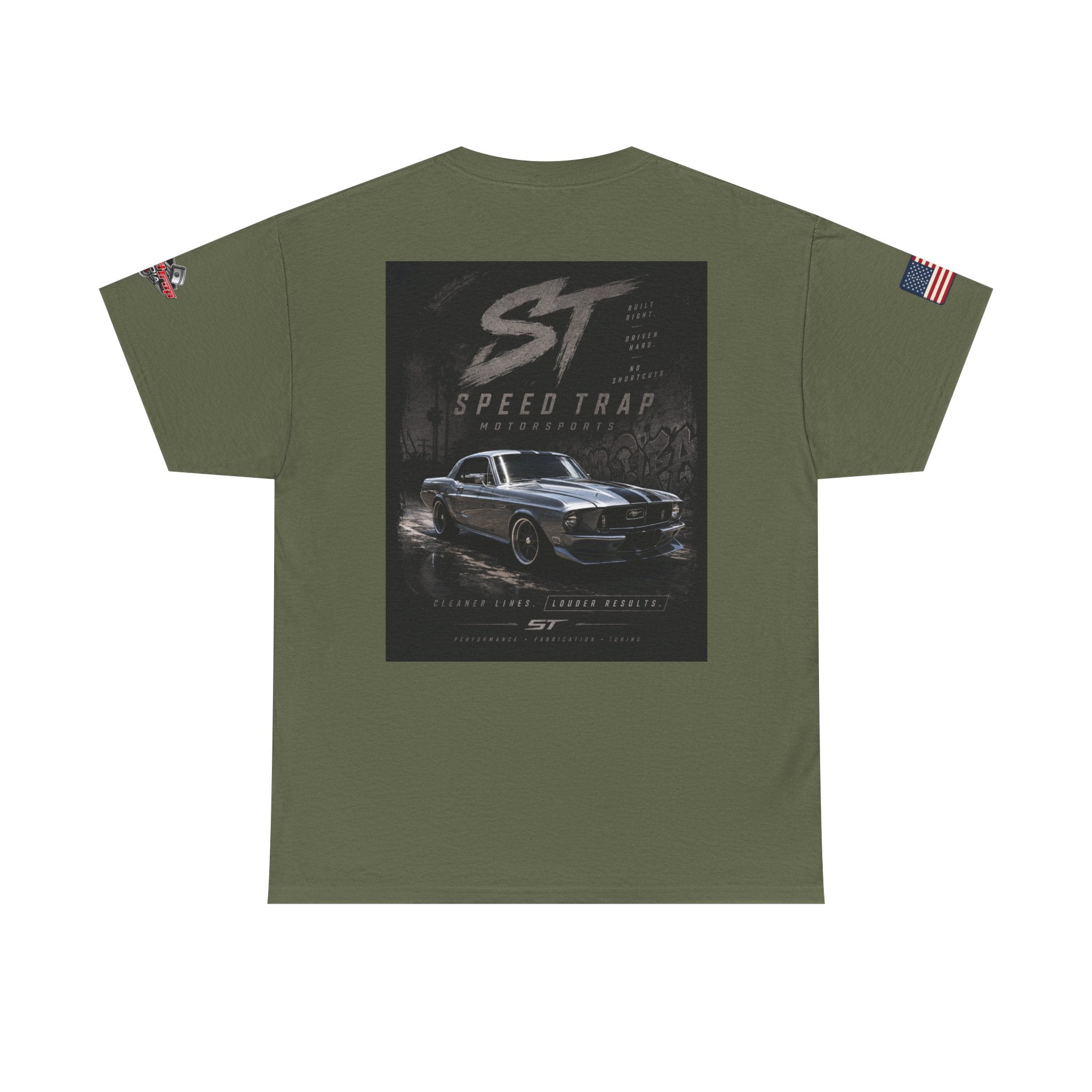 Speed Trap Retro Muscle Car Tee — Vintage Racing Graphic T-Shirt