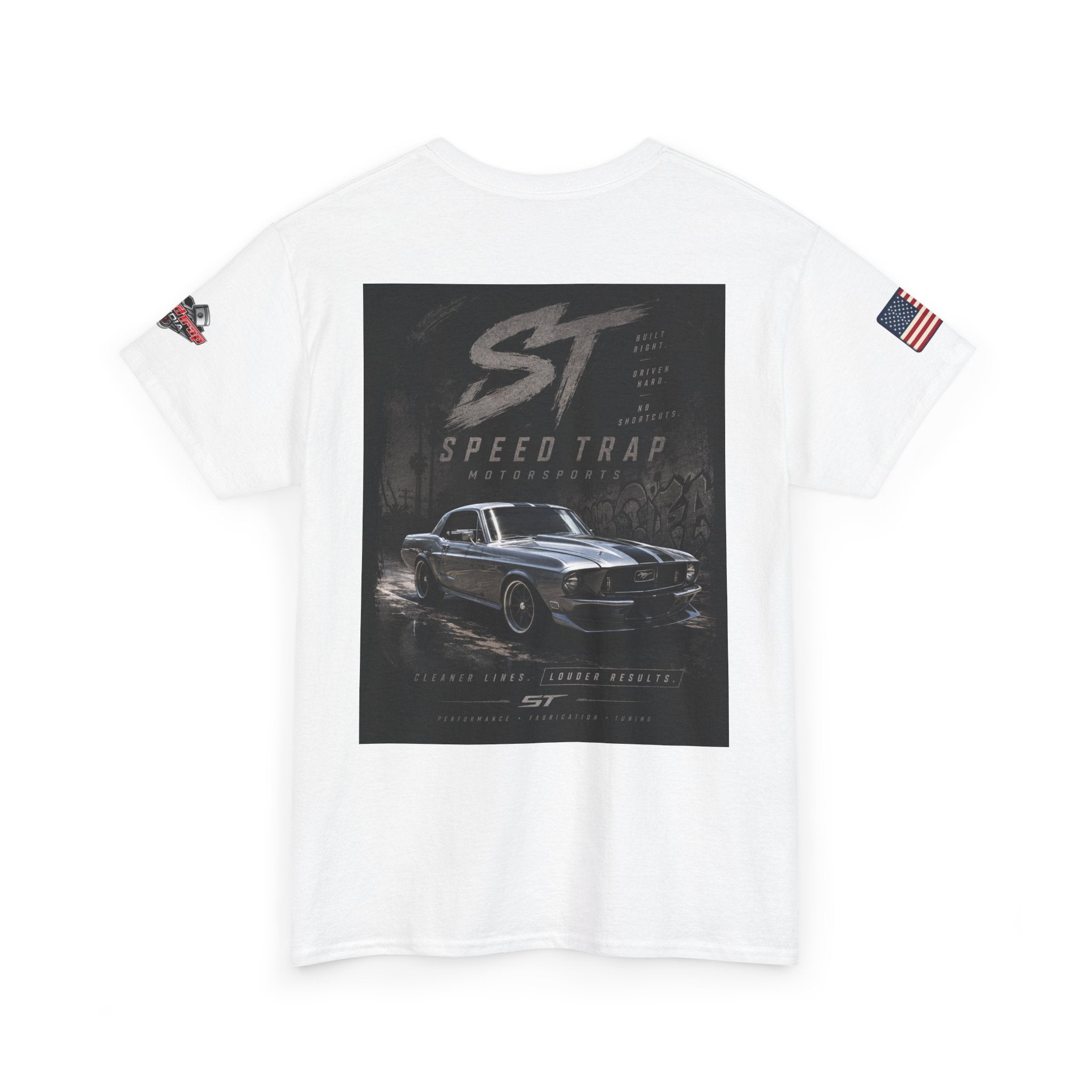 Speed Trap Retro Muscle Car Tee — Vintage Racing Graphic T-Shirt