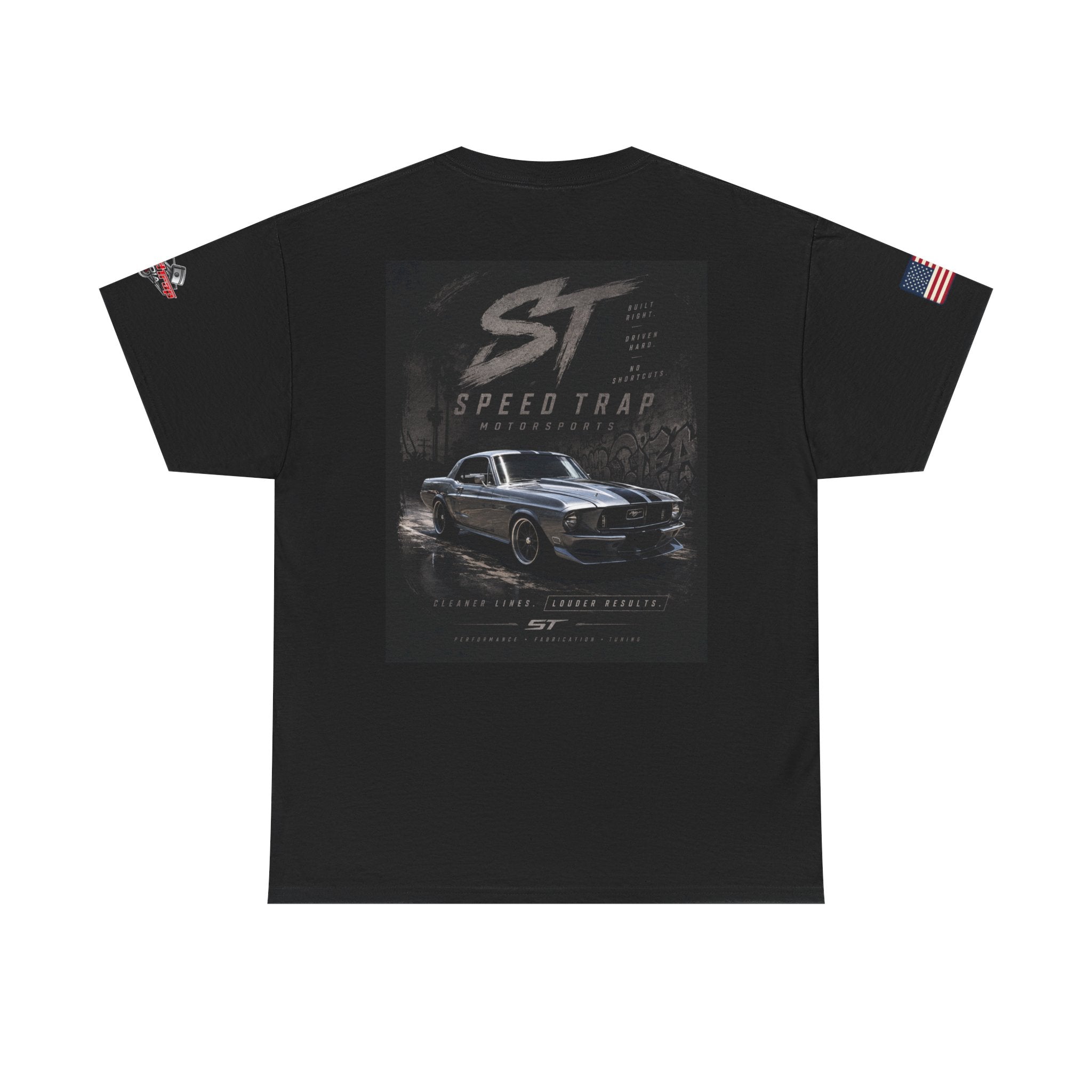 Speed Trap Retro Muscle Car Tee — Vintage Racing Graphic T-Shirt