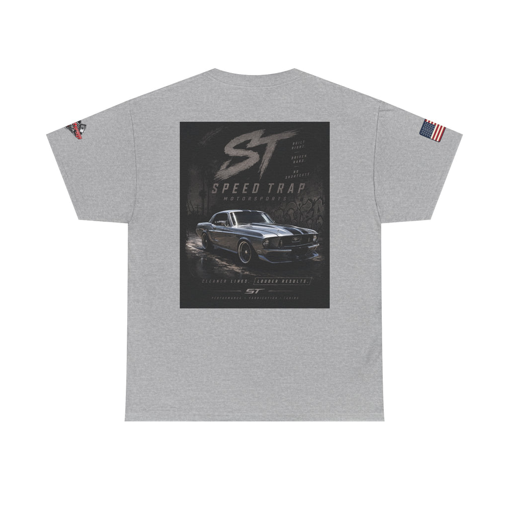 Speed Trap Retro Muscle Car Tee — Vintage Racing Graphic T-Shirt
