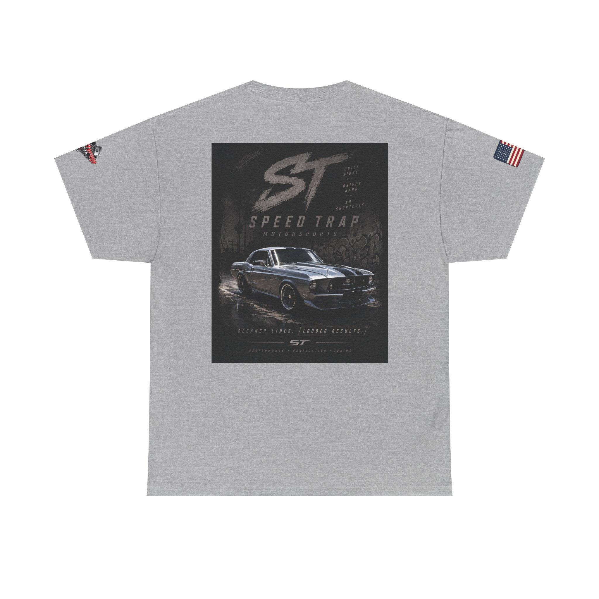 Speed Trap Retro Muscle Car Tee — Vintage Racing Graphic T-Shirt